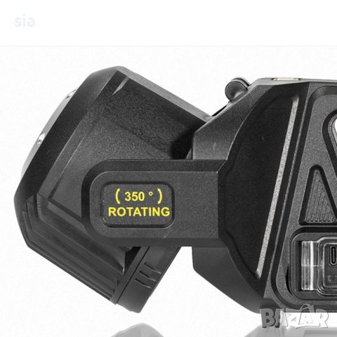 Фенер- Прожектор, 1 Led диод P50 + COB, USB, снимка 5 - Аксесоари и консумативи - 41842049