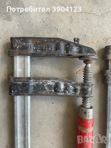 Дърводелски  винтови стяги на  Bessey , снимка 3 - Стяги - 55465026