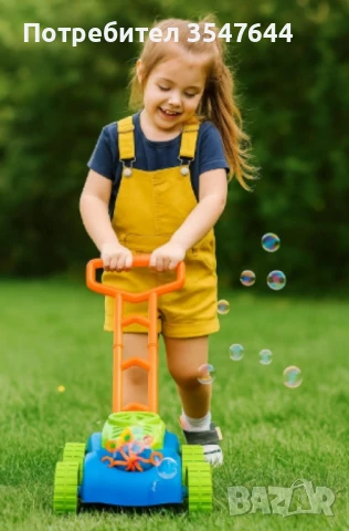 Музикална косачка със сапунени балони, снимка 2 - Музикални играчки - 50840791