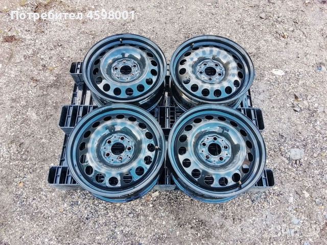 4бр.Оригинални железни джанти 17цола 5x112 за Mercedes Vito(2015-2025),EQV,Viano