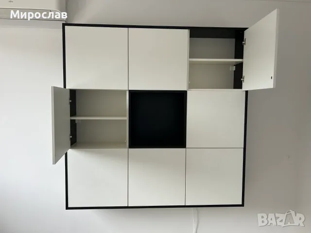 Продавам стенна секция, 160 x 160 см., снимка 3 - Секции и витрини - 56139185