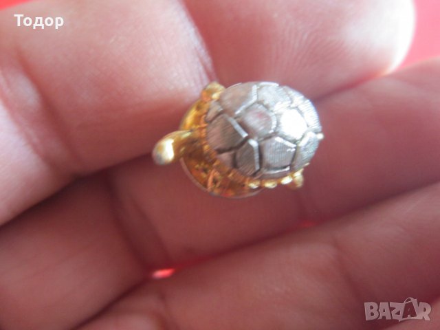 Страхотна позлатена  брошка 2, снимка 2 - Други - 34794056