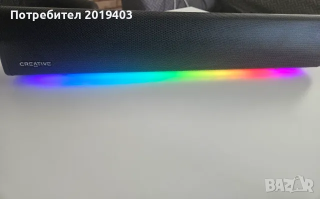 Саундбар Creative Sound Blaster Gs3, RGB, Bluetooth, снимка 2 - Bluetooth тонколони - 56369676