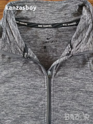Nike Dri-Fit Element 1/2 Zip Shirt - страхотна дамска блуза КАТО НОВА, снимка 4 - Спортни дрехи, екипи - 35813111