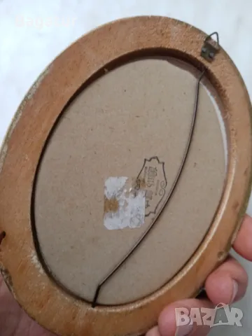 Позлатено пано,рамка,златен варак,за стена винтидж, снимка 4 - Антикварни и старинни предмети - 48271833