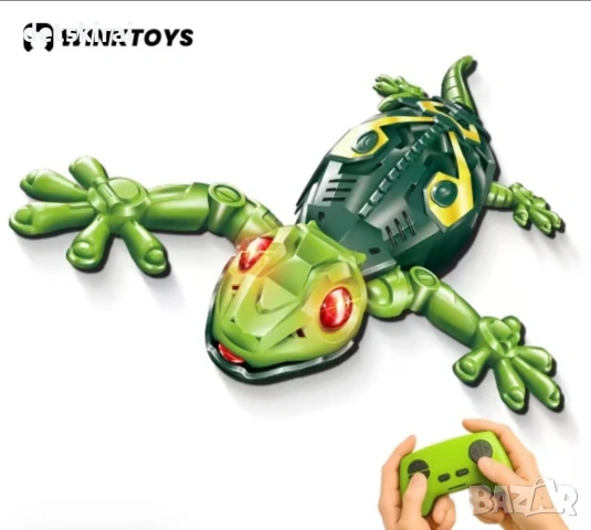 Движещ се по стени гущер Gecko с дистанционно управление
