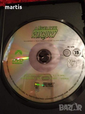  Една нощ в Роксбъри / A Night at the Roxbury DVD, снимка 2 - DVD филми - 34220747