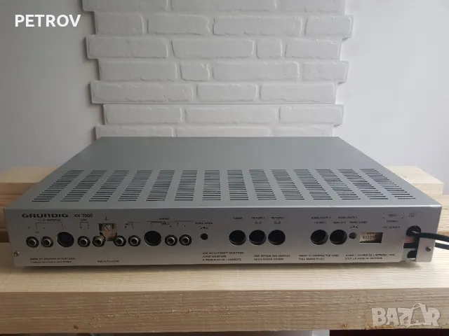 Grundig XV 7500 preamp предусилвател, снимка 2 - Ресийвъри, усилватели, смесителни пултове - 50428521