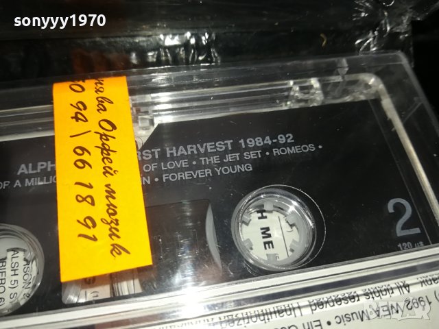 Alphaville–First Harvest ORIGINAL TAPE 1984-92 нова лицензна касета 1902241529, снимка 16 - Аудио касети - 44369451