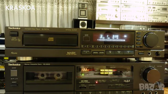 TECHNICS SU-V60 & RS-B505 & SL-P477A, снимка 16 - Ресийвъри, усилватели, смесителни пултове - 47400120