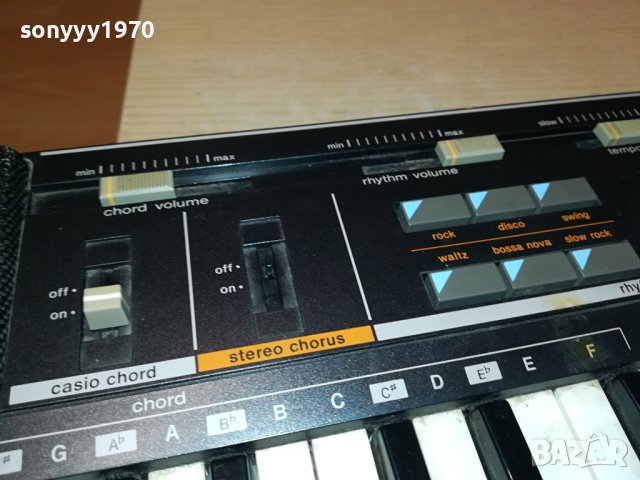 CASIO MT-200 CASIOTONE-MADE IN JAPAN-ВНОС SWISS 1707231134, снимка 6 - Синтезатори - 41572743