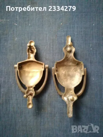 Бронзови чукала за врати и преспапие бронзова патица преспатие. , снимка 2 - Антикварни и старинни предмети - 48271832