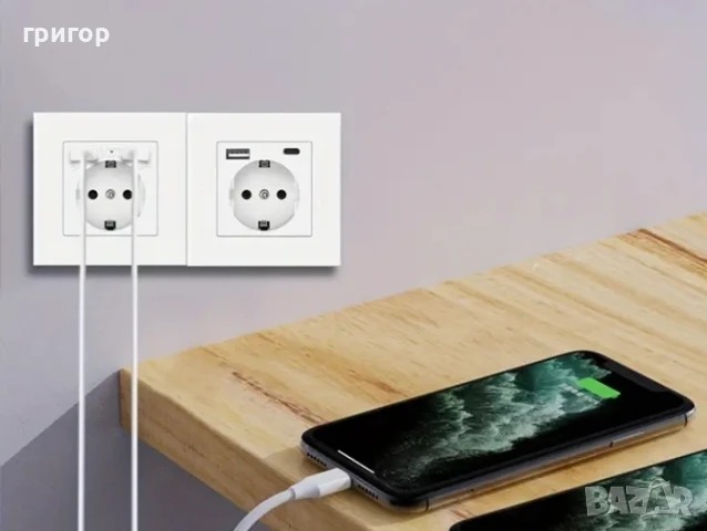 Контакт с две USB , снимка 2 - Друга електроника - 51183063