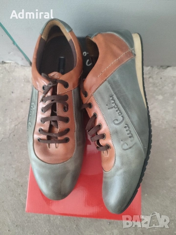 Мъжки кожени обувки Pierre Cardin, снимка 8 - Спортно елегантни обувки - 53872562