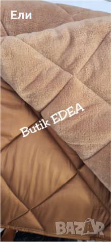 ХИТ модел меки и топли двулицеви поларени юрганчета , снимка 6 - Олекотени завивки и одеяла - 38628964