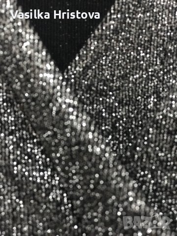 Нова сребриста официална без етикет размер 2 XXL ,има голяма еластичност,плътна,, снимка 1