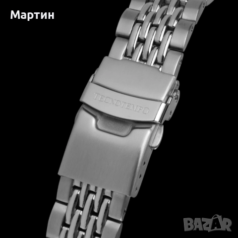 Автоматичен Часовник - Tecnotempo - GMT (две времеви зони) - Отличен, снимка 11 - Мъжки - 52366901