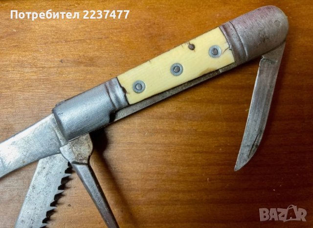 стар френски нож pradel , снимка 4 - Ножове - 44181394