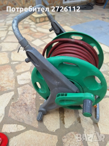 Маркуч с макара 35м., снимка 3 - Напояване - 51555103