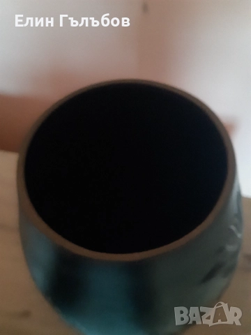 Ваза за цветя керамична с мотиви на гълъби и цветя , снимка 5 - Декорация за дома - 52548913