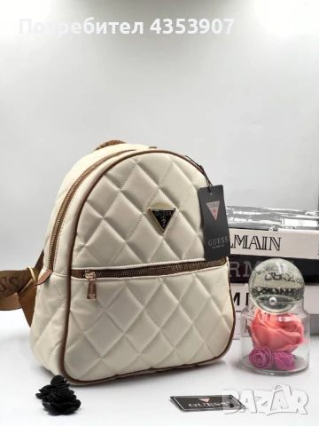 Чанти GUESS раница, снимка 9 - Раници - 51059177