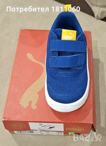 Нови детски маратонки PUMA Courtflex V3Mesh, снимка 3 - Детски маратонки - 56363255