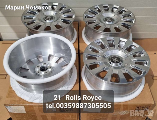 Ковани джанти за Rolls Royce Ghost , Phantom 21 цола, снимка 2 - Гуми и джанти - 42045743