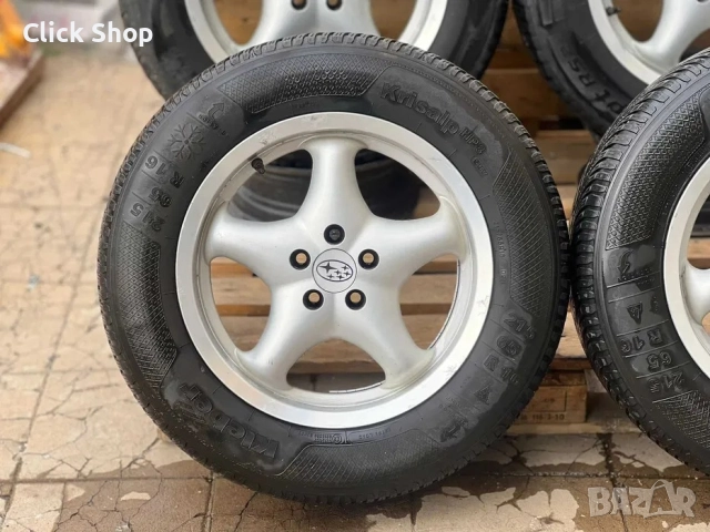 5х100 16 Джанти Субару 5x100 Subaru, снимка 3 - Гуми и джанти - 51760768
