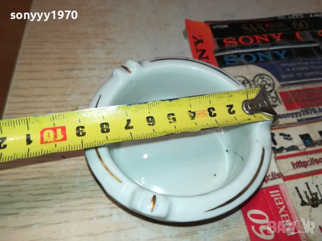 ПОРЦЕЛАНОВ ПЕПЕЛНИК 1210251134, снимка 7 - Колекции - 52025462