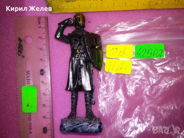 МАЛТИЙСКИ РИЦАР КОЛЕКЦИОНЕРСКА ФИГУРКА ПЛАСТМАСА / БАКЕЛИТ РЯДКА КРАСИВА 42902, снимка 7 - Колекции - 44186947