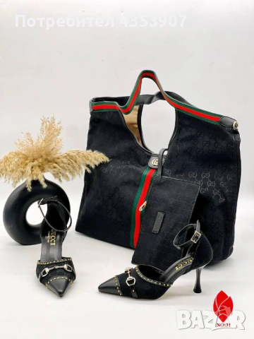  Gucci дамски обувки на ток, снимка 2 - Дамски обувки на ток - 53702468