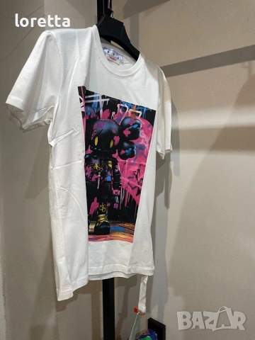 Мъжка тениска of white , снимка 3 - Тениски - 53528488