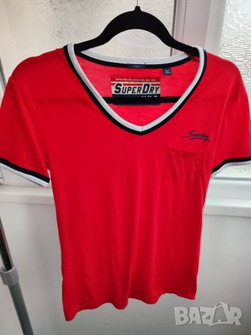 Дамска тениска Superdry XS размер, снимка 1 - Тениски - 41509161