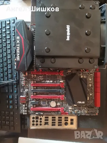 Дънна платка X99 Asus ROG Rampage V Extreme + I7-5960X SR20Q 4000MHz L2-2MB L3-20MB +BeQuiet