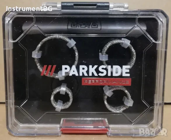 Комплекти диамантени боркорони Parkside / Парксайд / - 3 модела , снимка 3 - Куфари с инструменти - 56168848