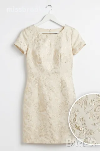 Рокля “Jacquard Luxe” – елегантна рокля от жакард арт.1525, снимка 4 - Рокли - 55821637