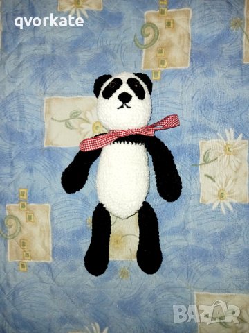 Плетена играчка Панда 