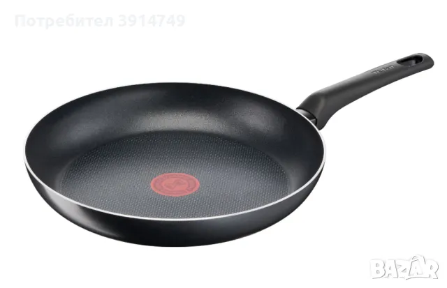 Тиган френски Tefal с Thermo-Signal, незалепващо покритие подсилено с титан, без PFOA и тежки метали, снимка 3 - Съдове за готвене - 47706965