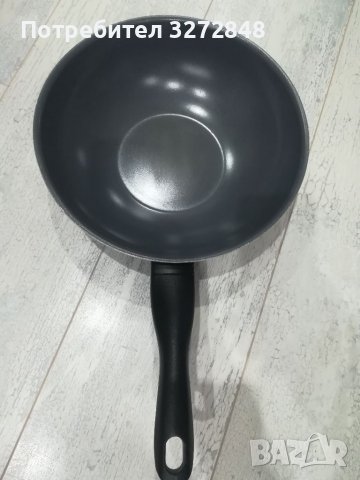 Италиански керамичен тиган-уок , снимка 5 - Съдове за готвене - 39628855