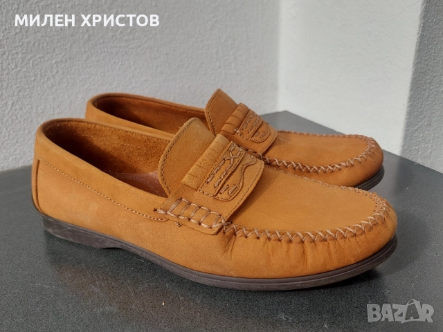HUSH PUPPIES-Оригинални мокасини Естествена кожа-№41 , снимка 2 - Мокасини - 52186482