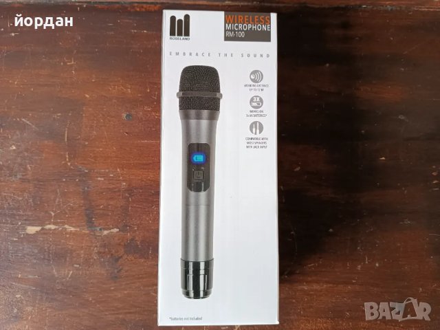 Безжичен микрофон , снимка 3 - Микрофони - 49744483