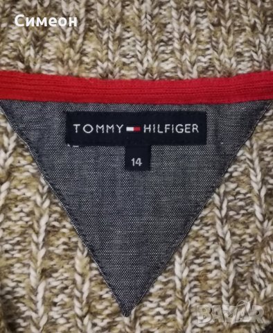 Tommy Hilfiger оригинален вълнен пуловер S вълна топло горнище, снимка 4 - Пуловери - 35928493
