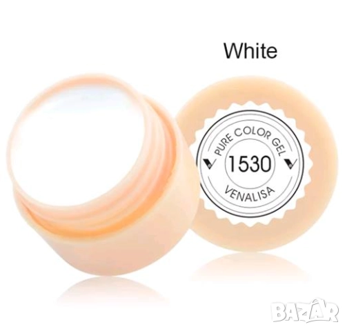 Venalisa UV LED гел боя бяла или черна, снимка 2 - Продукти за маникюр - 51935992