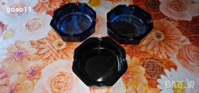 стъклени пепелници, снимка 2 - Декорация за дома - 49708409