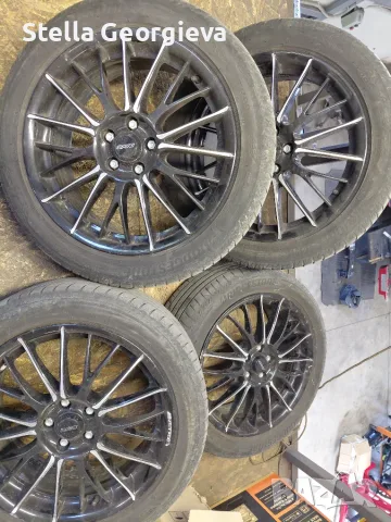 Гуми с джанти 5x100 R17, снимка 4 - Гуми и джанти - 56086596