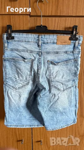 Светло сини къси дънки, снимка 2 - Дънки - 49350798