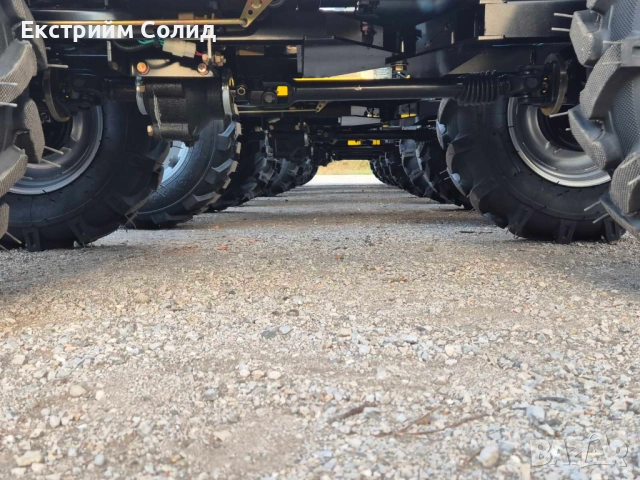 НОВ Мини Трактор - 18 кс - Дизел - 4x4 - Гаранция - чупеща база, снимка 4 - Селскостопанска техника - 51426837