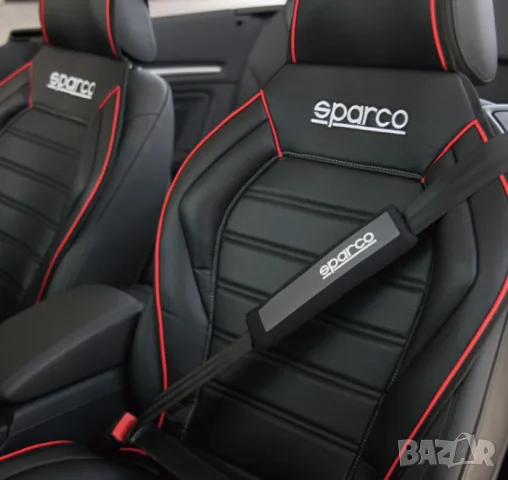 Протектори за автомобилен колан Sparco - 2 броя, снимка 2 - Аксесоари и консумативи - 55860101