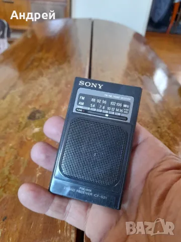 Старо радио,радиоприемник Sony ICF S-21, снимка 3 - Антикварни и старинни предмети - 55903447