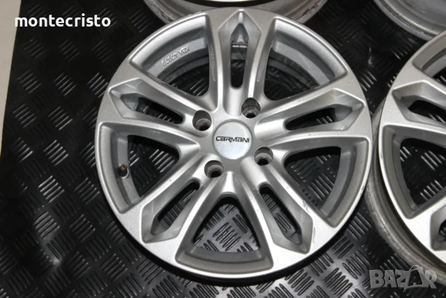 Алуминиеви джанти Citroen C3 I (2002-2010г.) 4x108 65.1 / 15 цола Peugeot 206 (1998-2009г.), снимка 6 - Гуми и джанти - 56111254